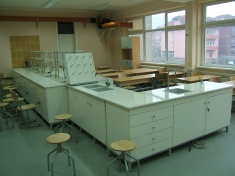 CLS Chemistry classroom Novi Pazar Sportimpex