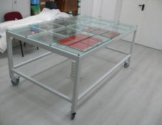 KRS 200 Table crystal plan 2000x1200x900mm CIK Belgrade 03