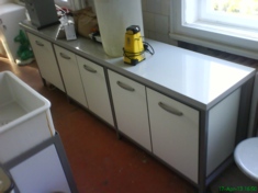 LRS UT 235 Laboratory work bench 2350x450x750mm Institute for plant protection and environment Belgrade