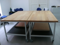 RSD 200 Wooden work table 2000x1000x900mm CIK Belgrade 01