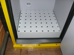 060F BAC Metal safety cabinet 600x600x2000mm Vaka Euresko 03